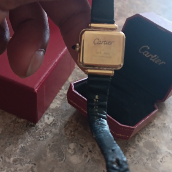Cartier And Lucien Piccard Gold Watch Bundle - Picture 8 of 9